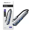 USB-C hubs QOLTEC 53790 5‑1 Photo 4