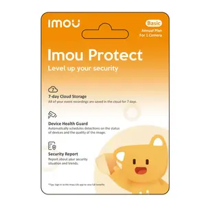 Dāvanu karte gada abonementam IMOU Protect Basic IOAB — gada plāns IMOU Protect Basic