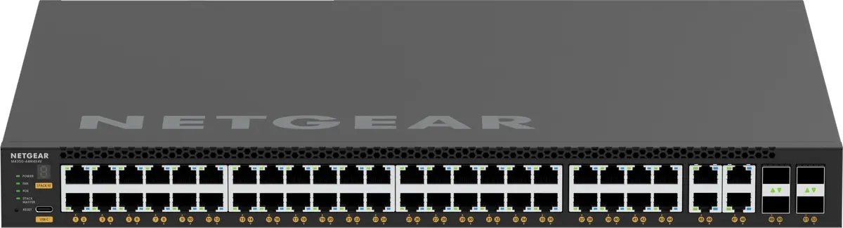 Pārvaldāms slēdzis NETGEAR M4350-44M4X4V 48 porti