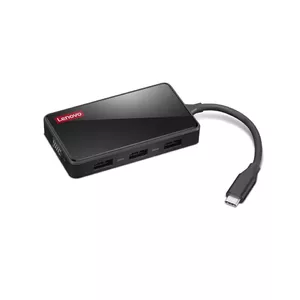 Laptop Dock Lenovo GX91M73945 Wired USB 3.2 Gen 1 Type-C Black 4K Ultra HD