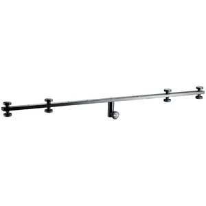 Music stand shelf König & Meyer 21393, steel, black, 1455×20×40 mm