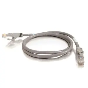 C2G 0.5м Cat6a экранированный патч-корд сетевой кабель STP серый RJ-45 штекер-штекер