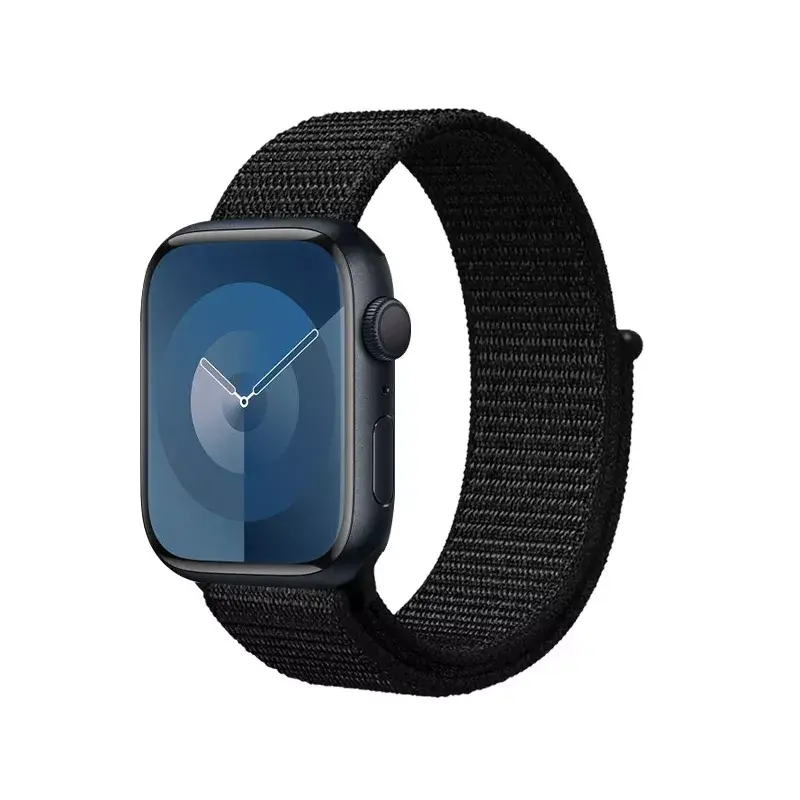 Siksna Crong CRG-40RFB-BLK priekš Apple Watch 38/40/41 Photo 3
