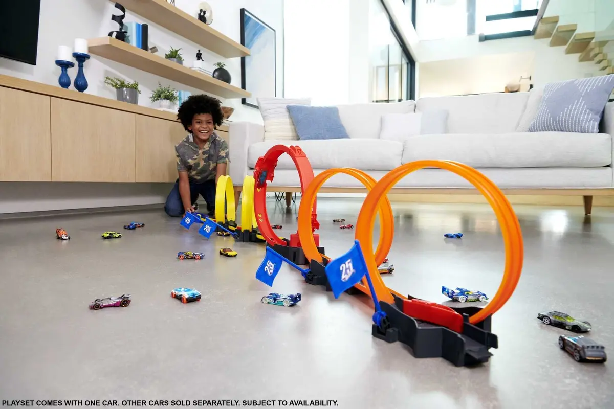 Игровой набор Hot Wheels Action Multi-Loop Raceoff HDR83 Photo 12
