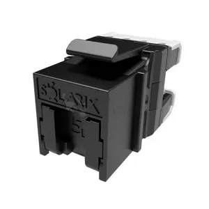 Набор RJ45 защитных наконечников и кабелей CAT5E UTP SOLARIX MULTIPACK 24 шт SXKJ-5E-UTP-BK-NA