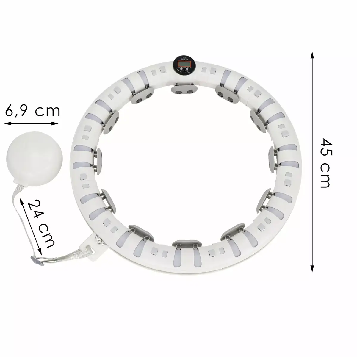 Weighted hula hoop Springos FA1073 Photo 5