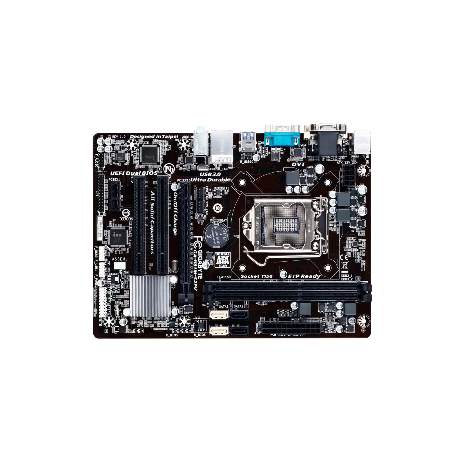 GIGABYTE GA-H81M-S2PVV3.0 Photo 3