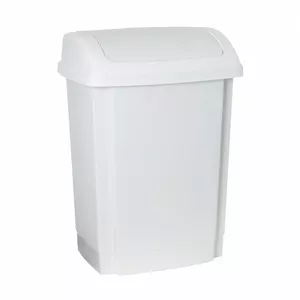Trash can NHG 25L swing white — model 3134113, 25 L capacity, swing lid