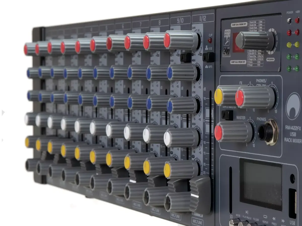 Mikseris Omnitronic RM-1422FX Photo 4