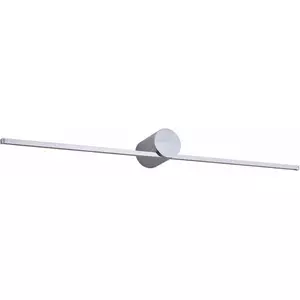 Sienas LED gaismeklis Light Prestige Modern Slim L, 8W, 3000K, IP44, hroms