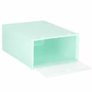 Storage box Springos HA3051 shoe organizer durable plastic stackable