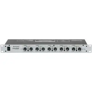 Mixer Omnitronic ZD-250 5-channel, 19-inch rack