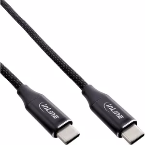 Magnetic USB-C кабель InLine USB-C male/male 100W 1.5m