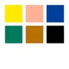 Staedtler 3001 C6-2 felt pens, 6 colours Photo 5
