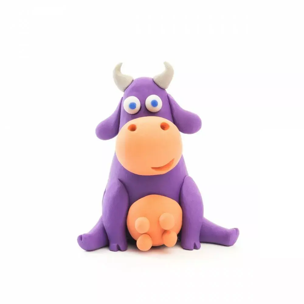 TMTOYS Hey Clay Cow — māla modelēšanas komplekts Photo 2