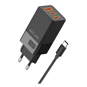 Зарядное устройство Beline BELI02752 65W GaN с 2×USB-C и 1×USB-A
