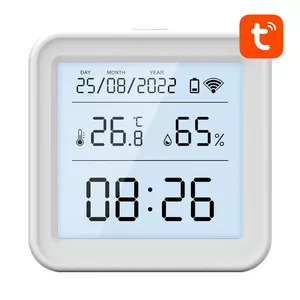 Gosund Viedais temperatūras un mitruma sensors S6 ar Wi‑Fi un LCD