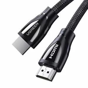 Кабель HDMI UGREEN HD140 2 м — HDMI 2.1, 8K@60Hz, 48 Гбит/с
