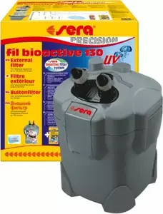 Ārējais akvārija filtrs sera Filtr Zewnętrzny Bioactive 130+ UV