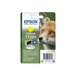 Картридж EPSON T128 ЖЕЛТЫЙ С22 SX125 SX425W Открытая Упаковка