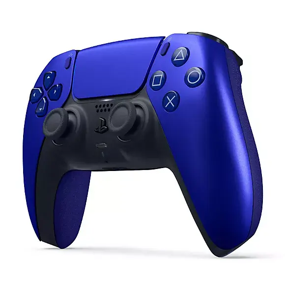 Sony DualSense melni‑zils gamepad PlayStation 5 Photo 4