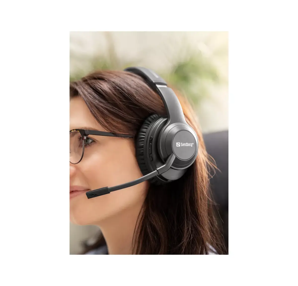 Austiņas Sandberg Wireless Headset ANC+ENC Pro Photo 6