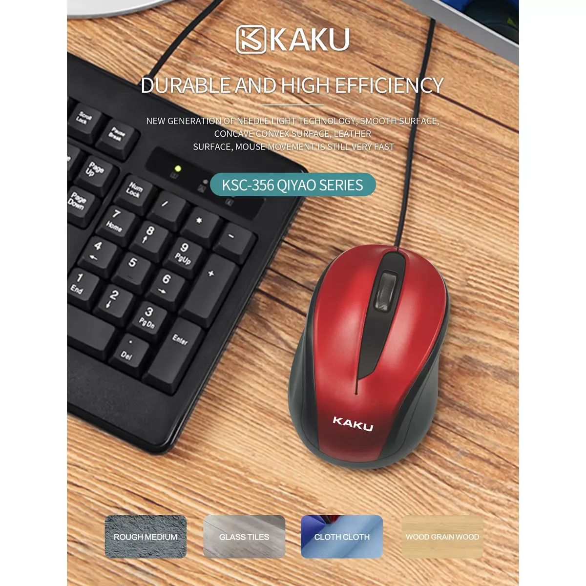 Оптическая мышь iKaku KSC-356 1500 DPI Photo 6