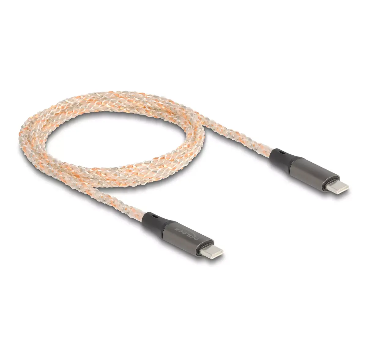 Кабель DeLOCK USB 2.0 USB Type-C мужской к мужскому Photo 2