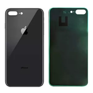 Battery Cover Glass HQ for iPhone 8 Plus, Space Grey