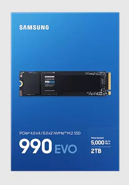SSD диск Samsung 990 EVO 2000 GB MZ-V9E2T0BW Photo 4