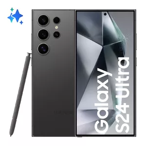 Смартфон Samsung Galaxy S24 Ultra — 6.8" 3120×1440, Snapdragon 8 Gen 3, 12 ГБ RAM, 256 ГБ, 200 МП, Dual SIM, 5G, 5000 мАч, Black/Titanium