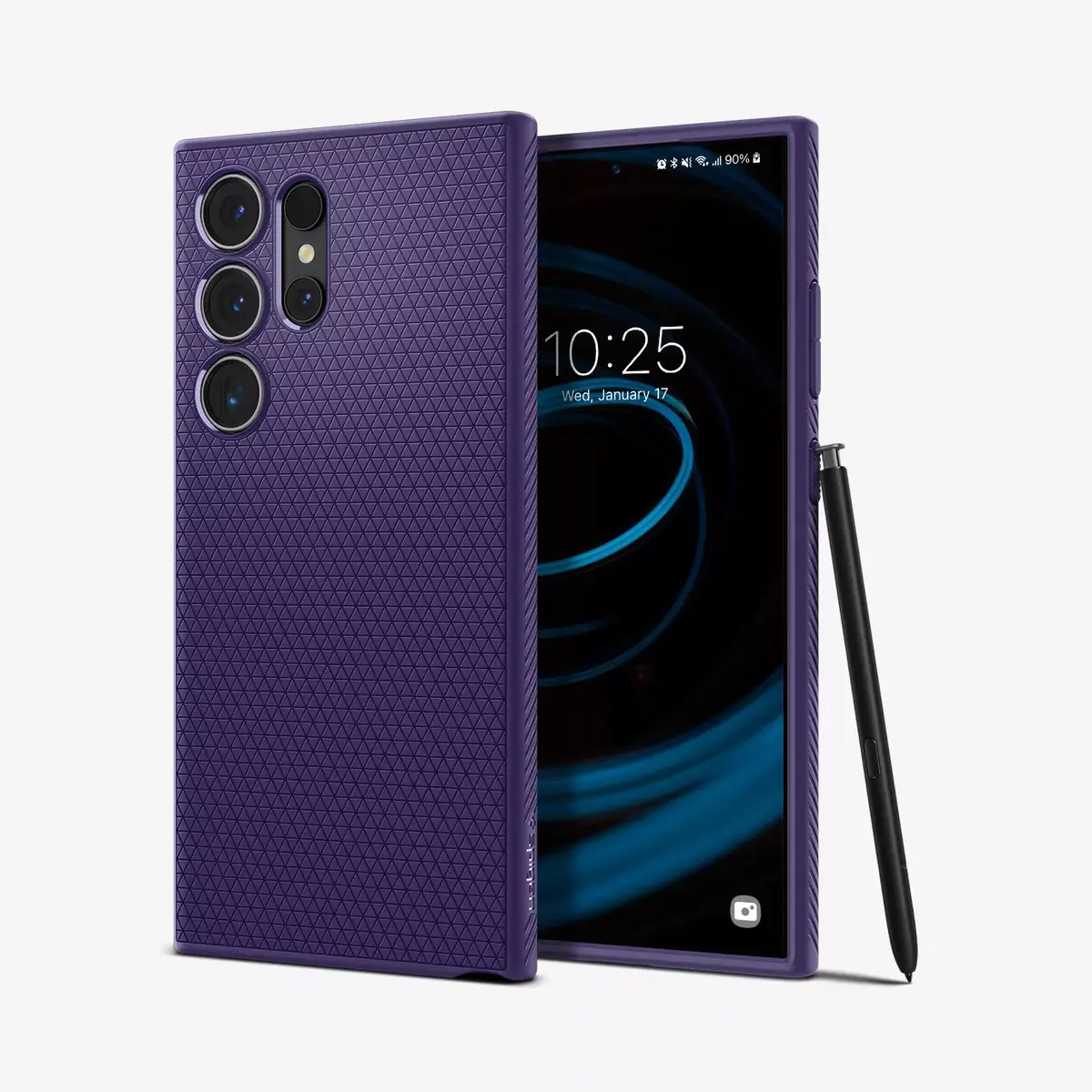Spigen Liquid Air mobilā tālruņa vāks Samsung Galaxy S24 Ultra Photo 4