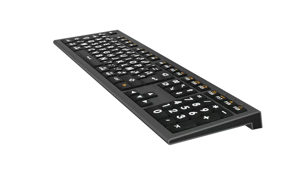 Клавиатура USB AZERTY французская Logickeyboard LKB-LPWB-A2M-FR Photo 2