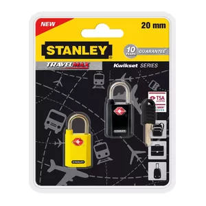 Stanley 81181393401 padlock 2 pc(s)