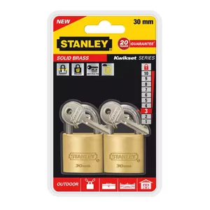 Stanley 81102371402 padlock 2 pc(s)