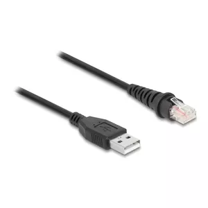DeLOCK RJ50 to USB 2.0 Type-A Barcode Scanner Cable 3m F/UTP