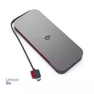 Lenovo GO Litija polimērs (LiPo) 10000 mAh Bezvadu lādēšana Pelēks