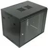 XtendLan WS-12U-66-BLACK-U 12U 600x600 mm skapis Photo 2