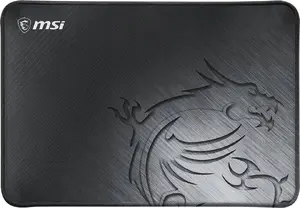 Gaming mouse pad MSI Agility GD21 — rubber, 220 mm width, 3 mm thickness, black, image surface