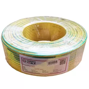 Zemes kabelis HiSmart EL240159, šķērsgriezums 10 mm², ruļļis 100 m