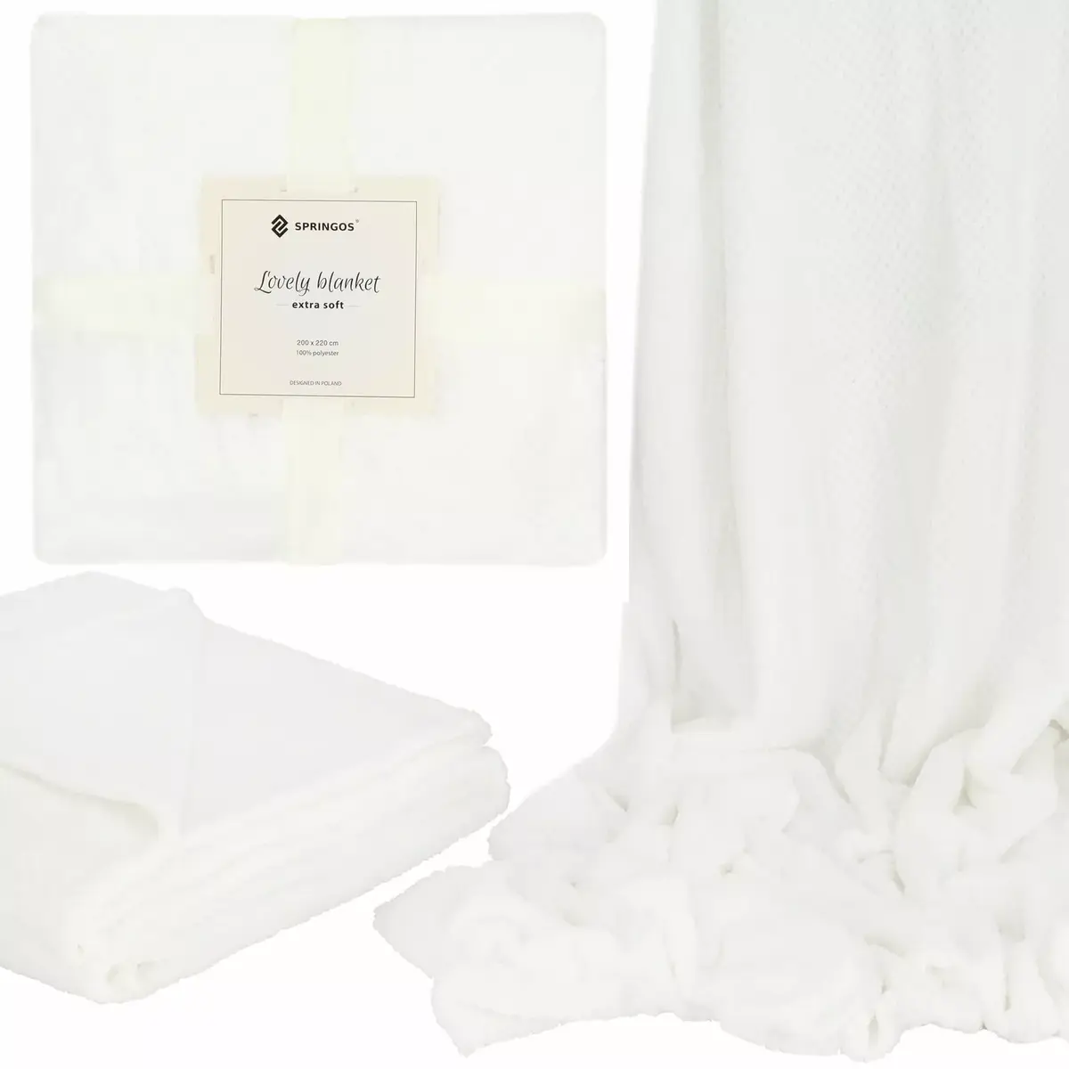 Bedspread Springos HA7287 200x220 cm Photo 2