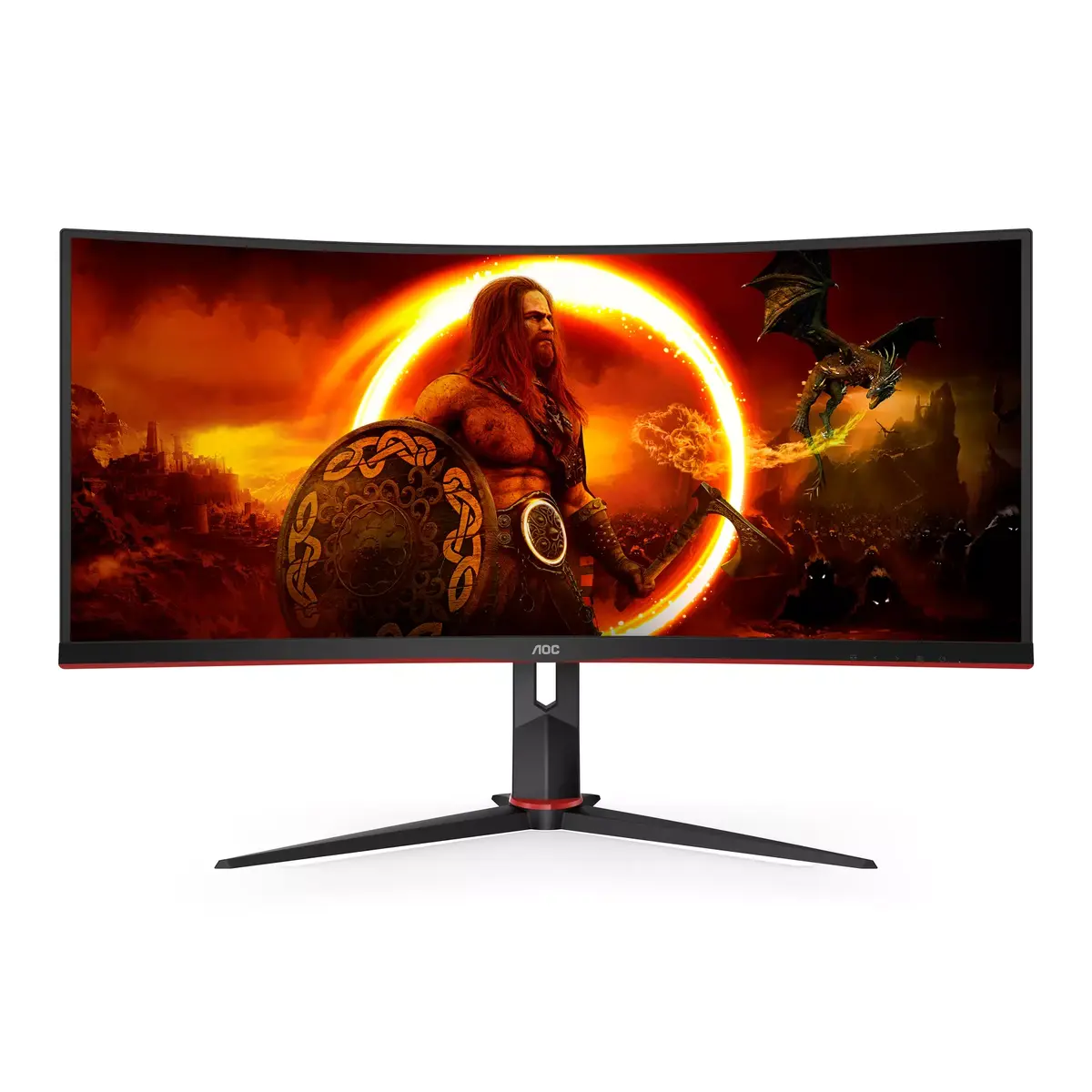 AOC CU34G2XP/BK 34" VA monitors Photo 2