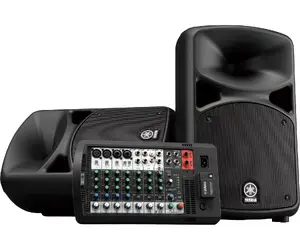 Freestanding PA system YAMAHA Stagepas 600BT — 640 W, 2-way speakers, 10-channel mixer, Bluetooth