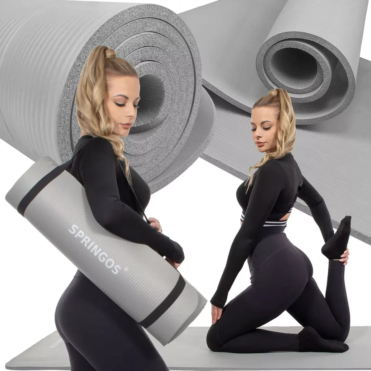 Yoga mat Springos YG0032 Photo 2
