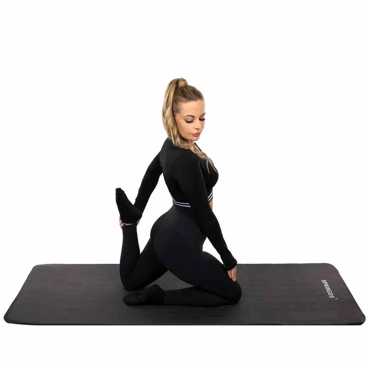 Yoga mat Springos YG0005 180 cm Photo 5