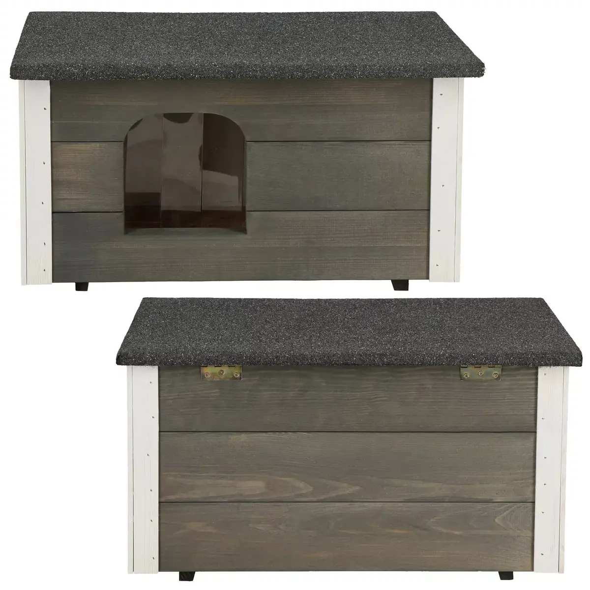 Dog kennel Springos DH001 GREY Photo 3