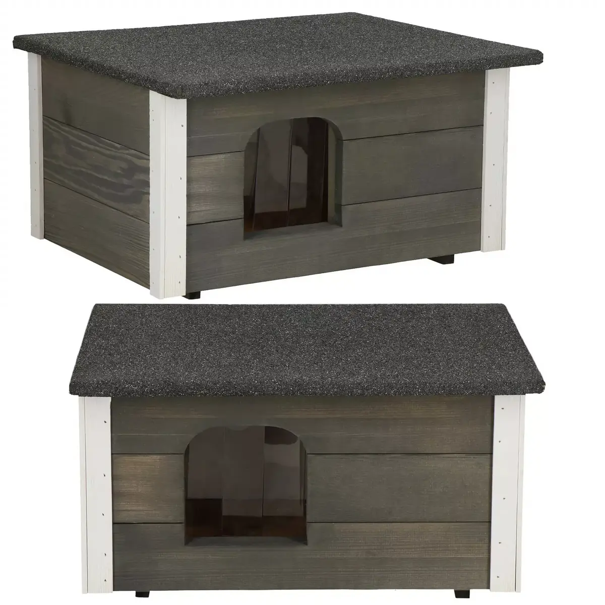 Dog kennel Springos DH001 GREY Photo 4