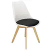 Upholstered armless chair Springos DC0018 Photo 6