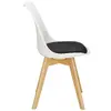 Upholstered armless chair Springos DC0018 Photo 10
