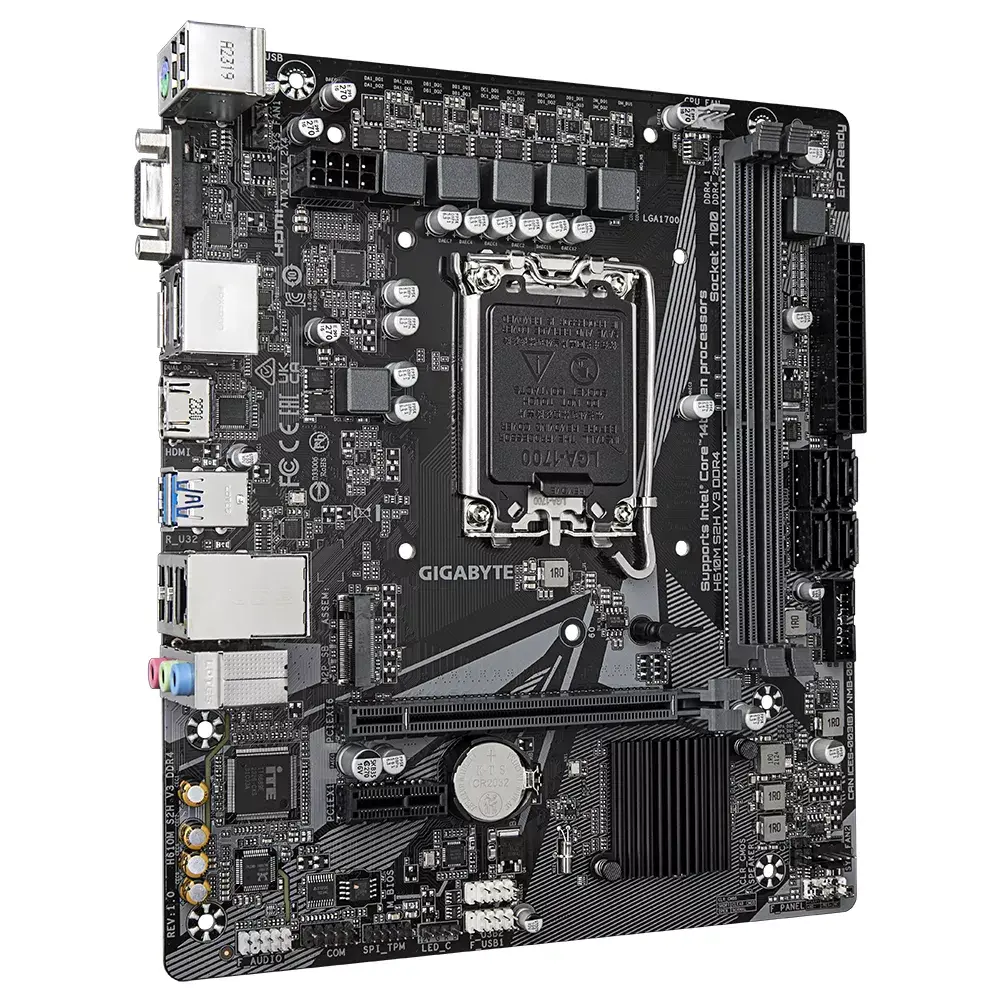 GIGABYTE H610M S2H V3 Micro ATX LGA1700 DDR4 Photo 3